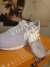 Nike Cortez SE Athletic Sneakers College Grey Sail Suede Low Top