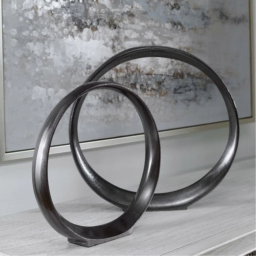 Uttermost 17913 Orbits 14.25 X 14 inch Sculptures, Set of 2 - Picture 2 of 5