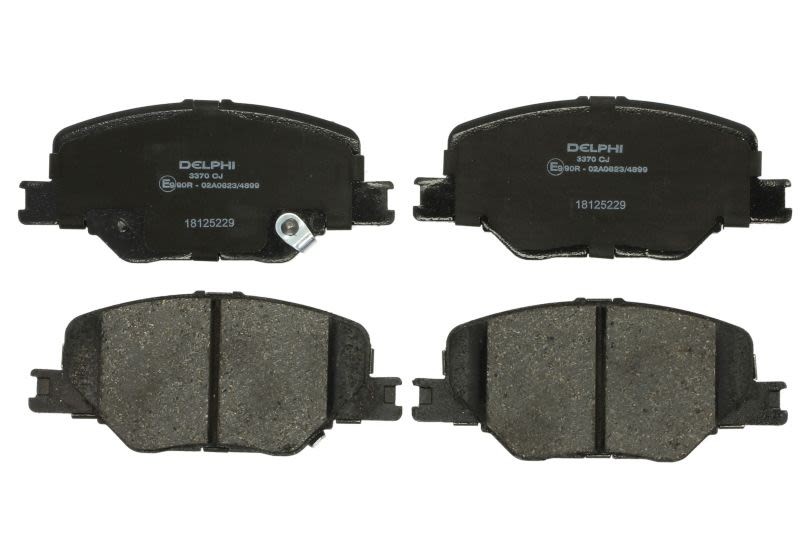 Plaquettes de freins Delphi LP3370 pour voyager en sécurité en Opel Insignia Caravan