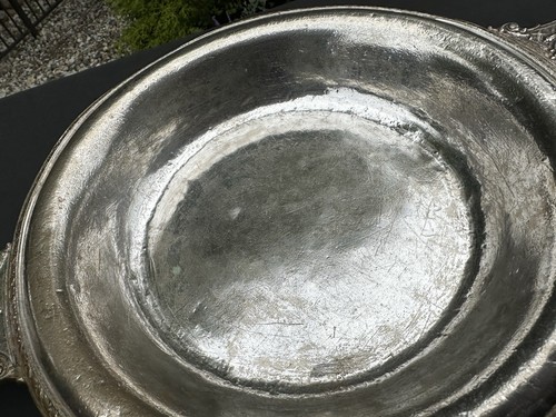 1913 antique HOTEL BILTMORE silverplate PLATE tray DOME silver GM plated PLATTER - Picture 16 of 24