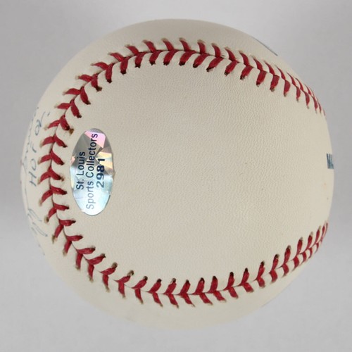 Ozzie Smith Signed Baseball Cardinals “HOF ’02”- COA JSA - Picture 4 of 7