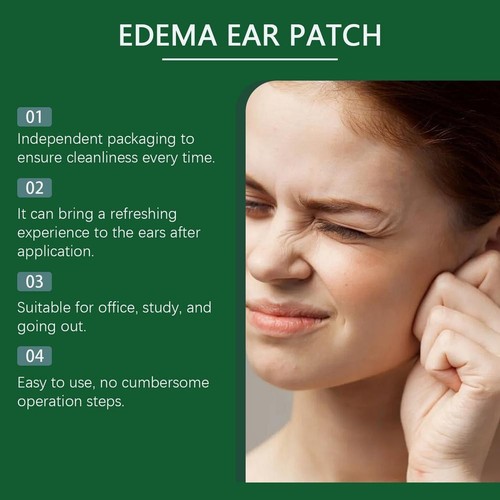 HormoBalance Edema Ear Patch 36Pcs Balance hormones Alleviates swelling A1R7 - Bild 11 von 18