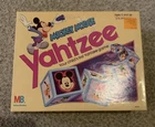 Vintage 1988 Mickey Mouse Yahtzee Game Milton Bradley Complete Game