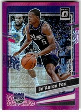 2023 Optic Pink Hyper DeAaron Fox Kings #52