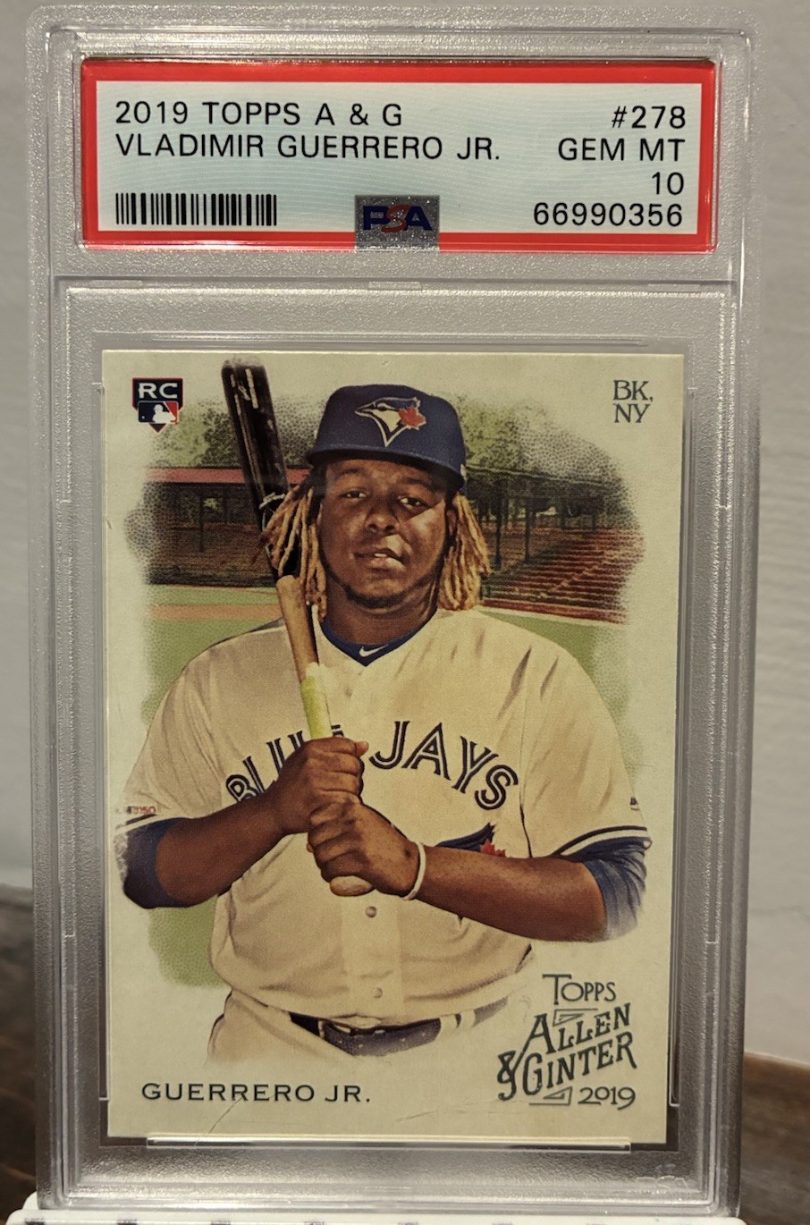 Vladimir Guerrero Jr - 2019 Topps Allen & Ginter #278 Rookie RC PSA 10