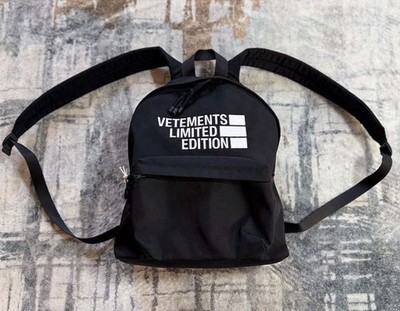 NWT Vetements Limited Edition Nylon Backpack