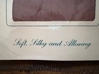 (2) SECRET MOMENTS Panty Hose Coffee and Soft blue Sparkle Size Medium Vintage — photo 4