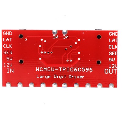 . TPIC6C596 8-Bit-Schieberegistermodul Großer Zifferntreiber Mit 7-Segment-LED