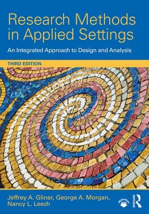 Research Methods in Applied Settings - 3rd Edition