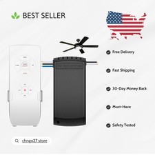 Effortless Control: Wireless Ceiling Fan Remote Kit with Timer  Speed Functions