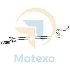 Tube d'échappement Citroen C2