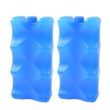2x Ice Packs for Ice Blocks for Breastmilk Bottle Storage Leakproof Cool Pack