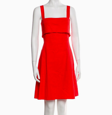 THEORY_A-LINE LINEN  DRAPE BACK DRESS_SEXY & FLATTERING_*BRAND NEW*_ GORGEOUS!