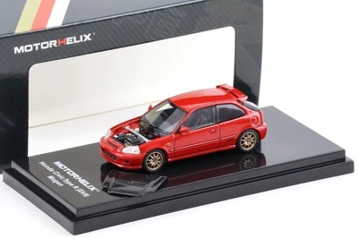 1:64 Motorhelix Honda Civic Type R (EK9) Mugen Milano red M65012