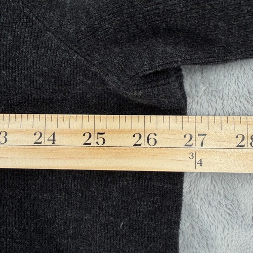 Polo Ralph Lauren Men's Charcoal Heather Quarter Zip Pullover Sweater XXL - Afbeelding 14 van 15