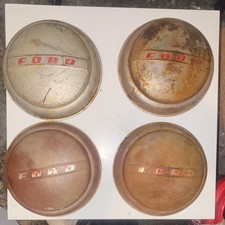 1940-50 Ford Hubcaps Set Of 4 Hubcaps Standard Pickup Truck F1