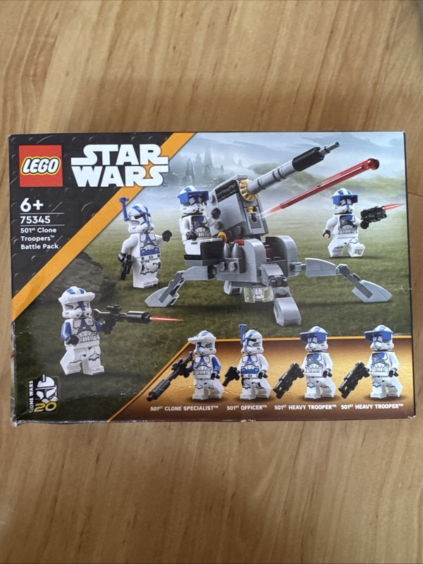 Lego Star Wars 75345 501st Clone Trooper Battle Pack BNISB