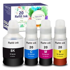 GI20 GI20 Ink Refill Bottles Compatible for Canon G6020 G7020