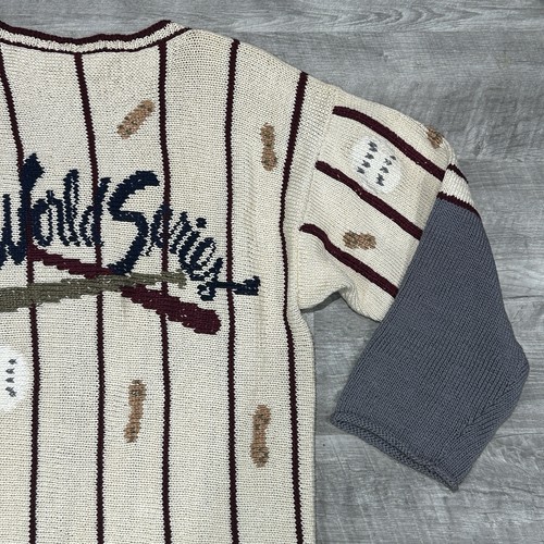 Berek World Series Long Strickjacke Damen Medium Handstrick Neuheit Vintage Selten - Bild 11 von 23