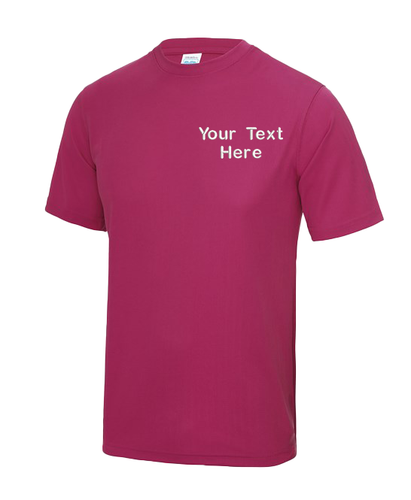 Custom Embroidered AWDis Cool T-Shirt Your Text/Logo Workwear Top Casual JC001 - Picture 8 of 14