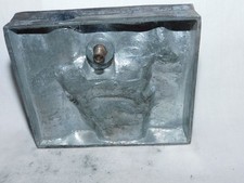 VINTAGE TOY SOLDIER HORSE LEAD MOLD " MILITARY HORSE RUNNING" 100 ORIGINAL