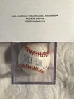 Autographed Albert Bell Baseball