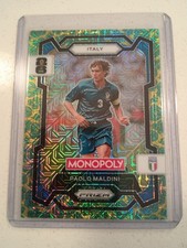 2026 Panini Prizm Monopoly FIFA World Cup - Paolo Maldini - Hat Trick #37 Italy