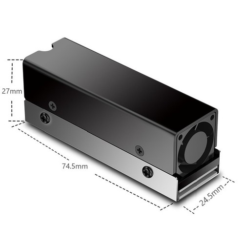 M.2 SSD NVMe Heat Sink M2 2280 Solid State Disk Air Circulation Radiator4734 - Afbeelding 10 van 10