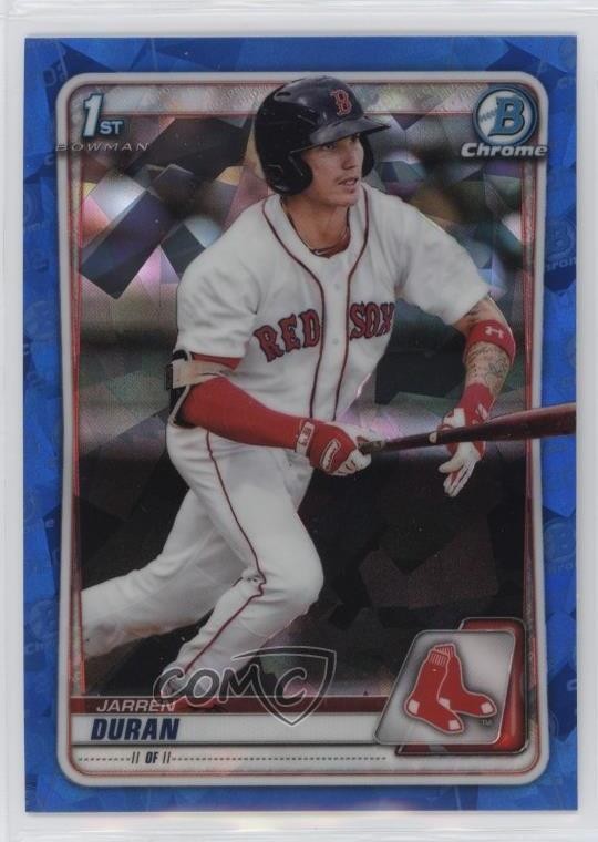 2020 Bowman Chrome Sapphire Edition Jarren Duran #BCP-144 1cc7