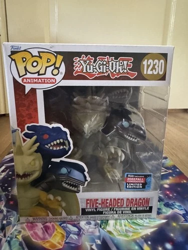Yu-Gi-Oh! Funko Pop Animation Five-Headed Dragon 2022 Fall Convention Exclusive