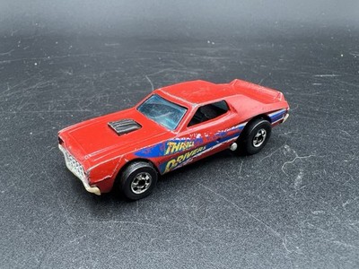 Hot Wheels Torino Stocker Red Blackwalls Bw 1977 Thrill Drivers Worn Condition