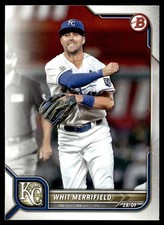 2022 Bowman Whit Merrifield Kansas City Royals #42