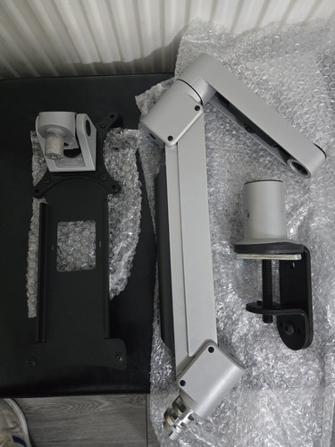 Support Moniteur Durable PRO avec Bras pour 1 Écran | Fixation Pince de Bureau - Photo 3/3