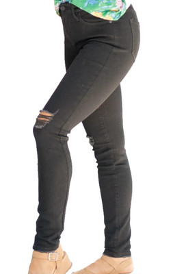 Kancan Southington High Waisted Skinny Jeans black w3 25 stretch nwt