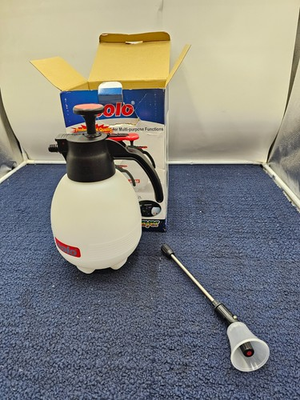 #ad #ad Solo 419 2L 2 Liter One Hand Pressure Sprayer Ergonomic Grip White Black $32.72