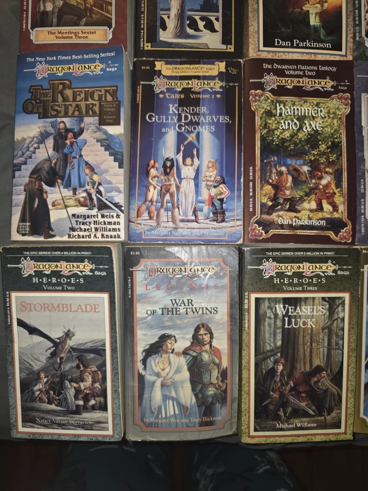 DragonLance Book Lot of 19 Paperbacks Foto 3 de 4