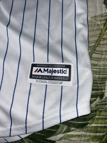 Youth Majestic Chicago Cubs BASEBALL Jersey Anthony Rizzo MLB AUTHENTIC Coolbase - Picture 2 of 6