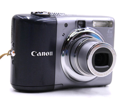Canon PowerShot PC1309 A1000 IS 10.0MP 2008 Digital Camera w/ 4GB SD Card