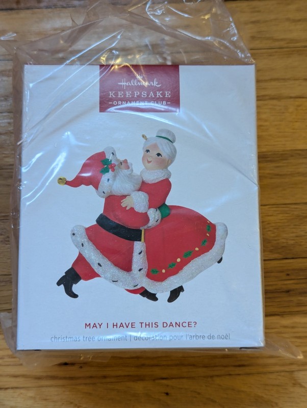Hallmark 2026 KOC May I Have This Dance Member Exclusive Ornament