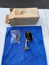 Nos 1963-67 Corvette C2 Exterior Side View Mirror Gm W Hardware Mount Screws Nos 1963-67 Corvette C2 Exterior Side View Mirror Gm W Hardware Mount Screws