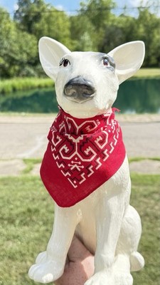 1980s Spuds MacKenzie Dog Bud Light Mascot Ceramic Bull Terrier