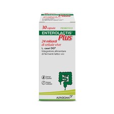 Enterolactis Plus 30 Capsule Fermenti Lattici Vivi 24 Miliardi Probiotico
