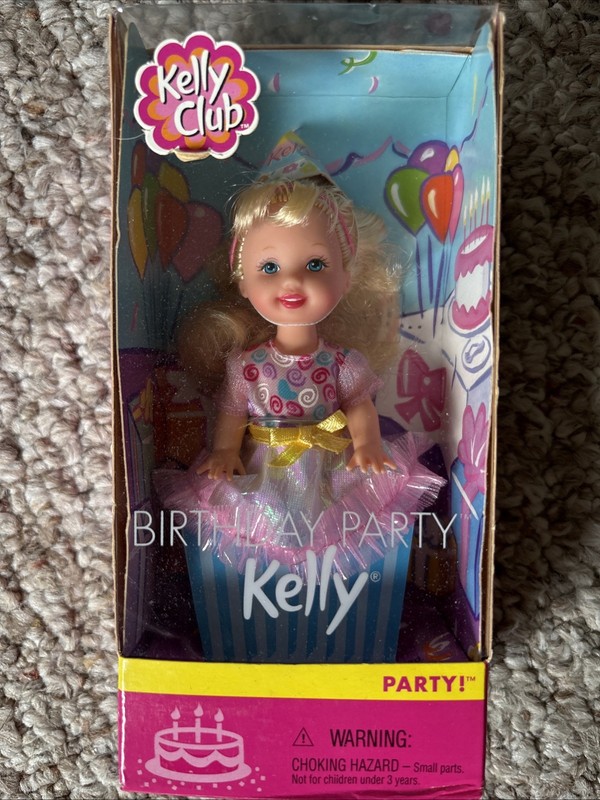 Mattel Barbie Kelly Club Birthday Party Doll