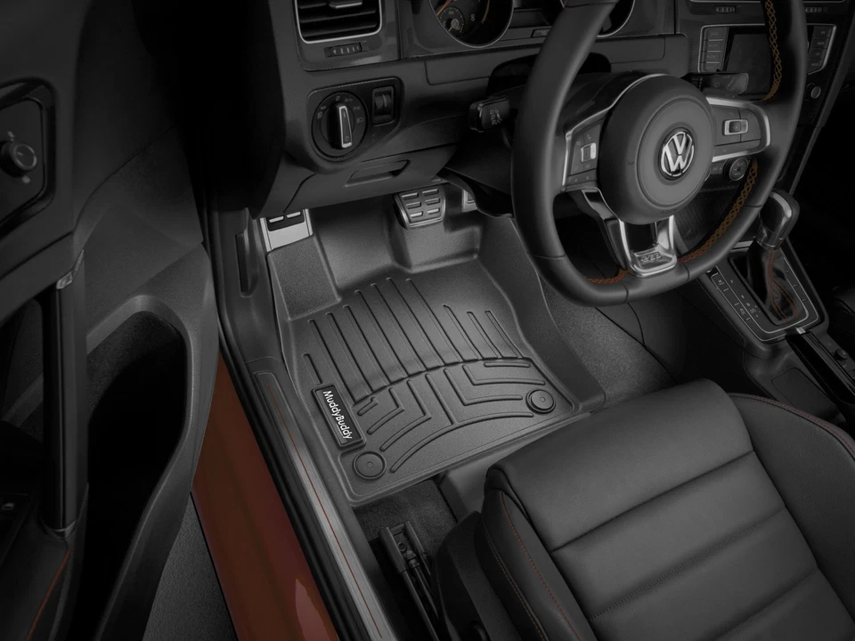 2015-2024 Volkswagen Golf GTI Muddy buddy Floor Liner Mats OEM 5G1-061-541-DSP - Imagem 2 de 4