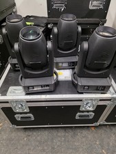 8 X ADJ VIZI BEAM RX2 with Flightcases