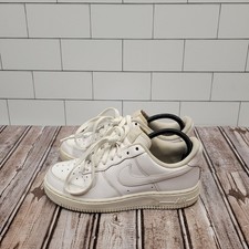 Nike Air Force 1 Low Triple White Leather Sneakers Men's Size 7 Shoes 315122-111