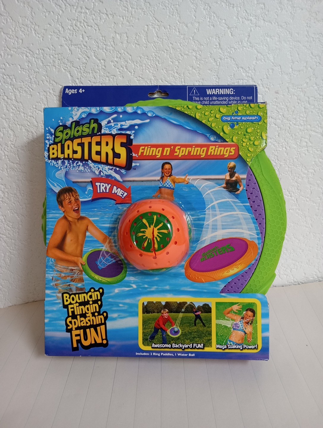 Splash Blasters 2 Discs And 1 Ball 