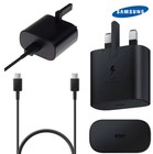 Samsung 25W Genuine USB-C Super Fast Charger Adapter Plug Cable For S22 S23 S24