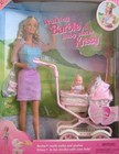 Barbie - Walking Barbie & New Baby Sister krissy Doll - 1999 Mattel
