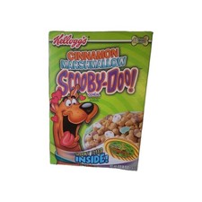 Kellogg's Scooby-Doo Cinnamon Marshmallow Cereal Box Empty Box